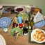 christmas spread (note carbonated parsnips)