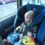 gethin all grown up in his new car seat