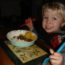 Yay for haggis, neeps and tatties - G gets all dressed up for <del>bairns</del> burns night